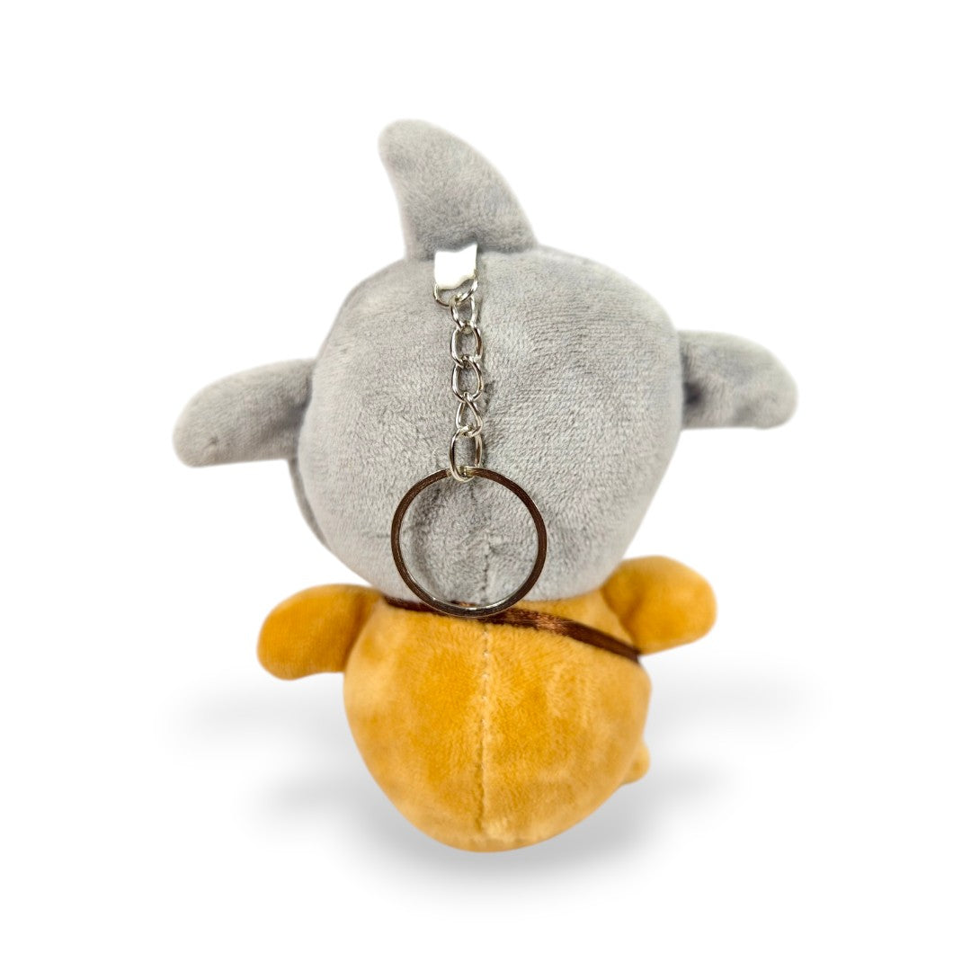 Llavero Peluche Castor Tiburón