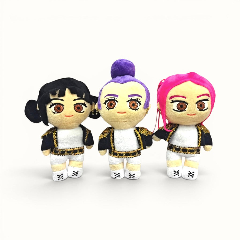 Combo peluches Las Guerreras K-Pop Rumi, Mira, Zoey