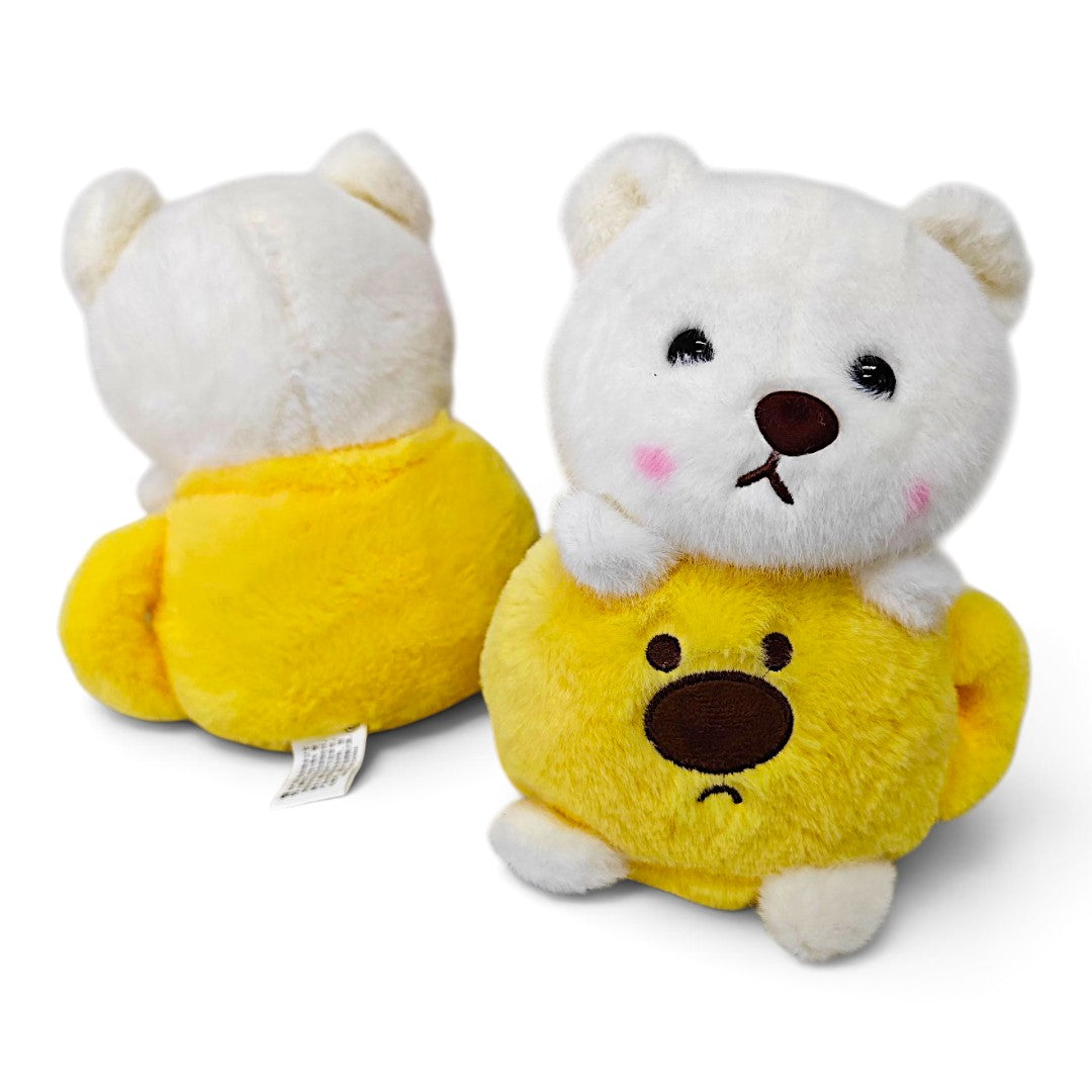Peluche Oso Taza Amarilla