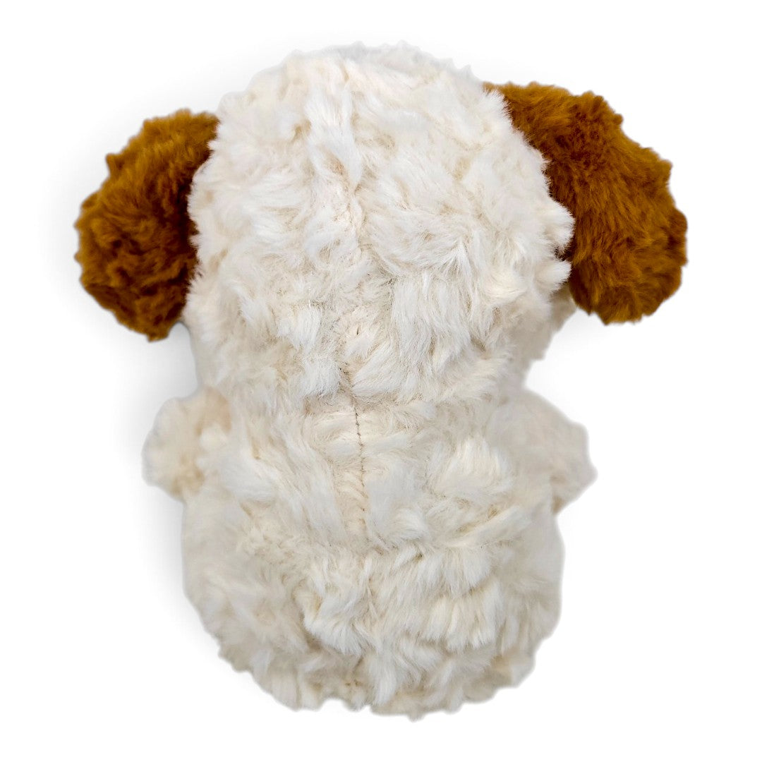 Peluche Perro con Pañoleta Azul a Rayas