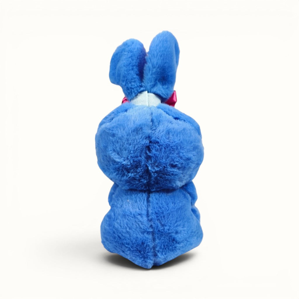 Peluche Stitch moño colores azul rey