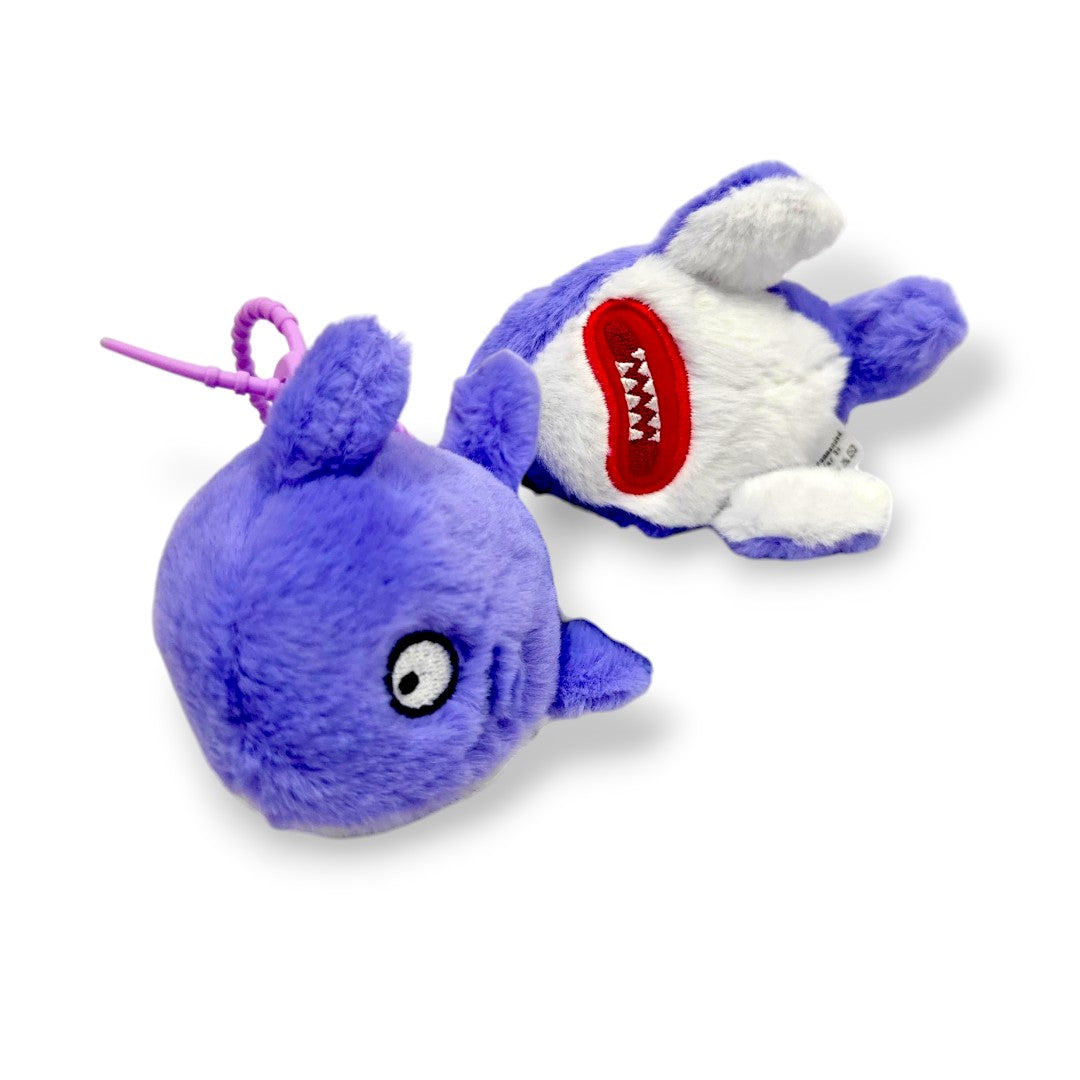 Llavero Peluche Tiburón Morado