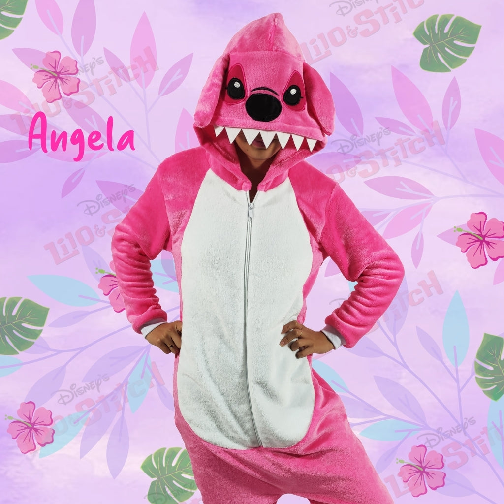 Pijamas Térmicas De Stitch - Angela Lilo&Stitch Para Adultos Y Niños