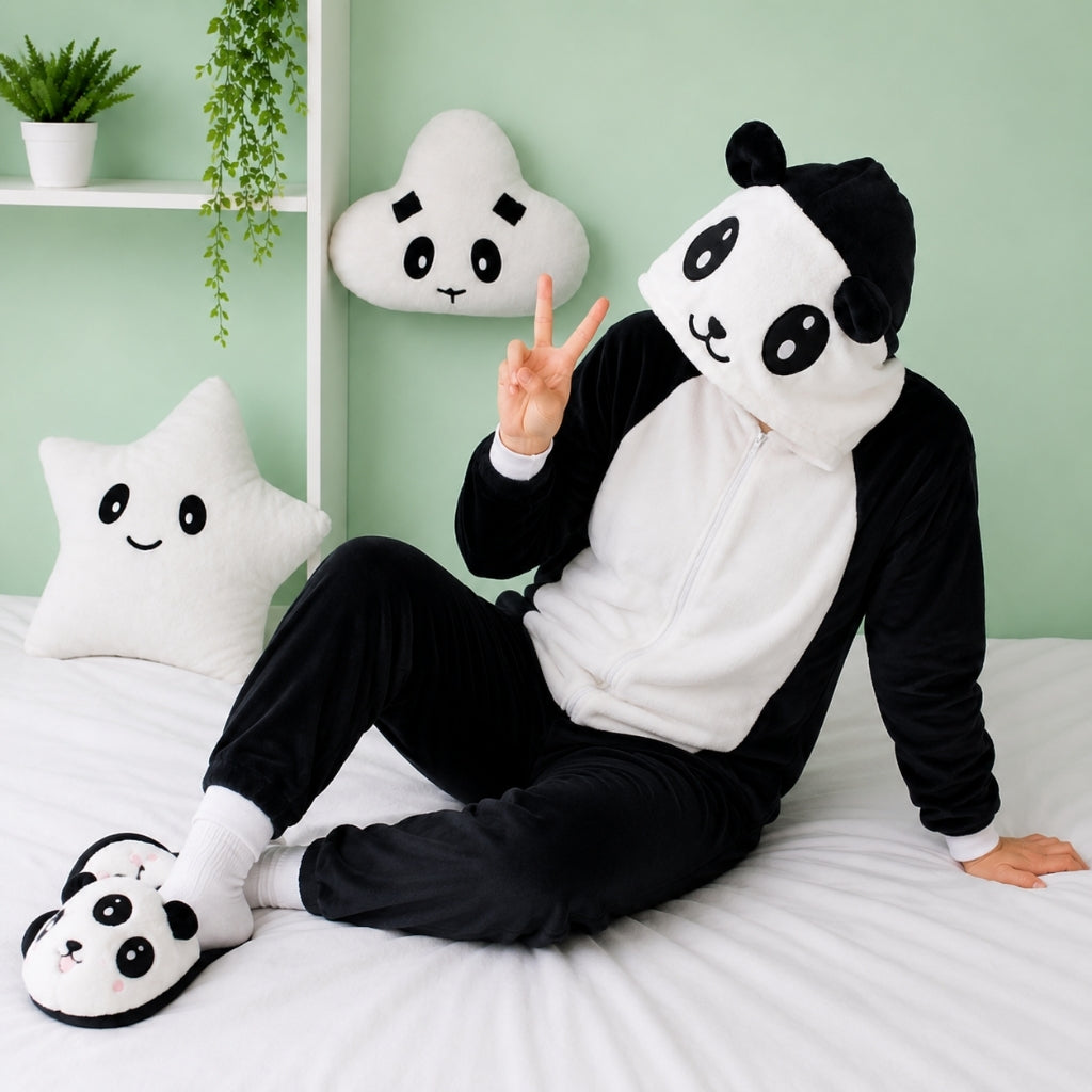 Kigurumi De Panda Niños