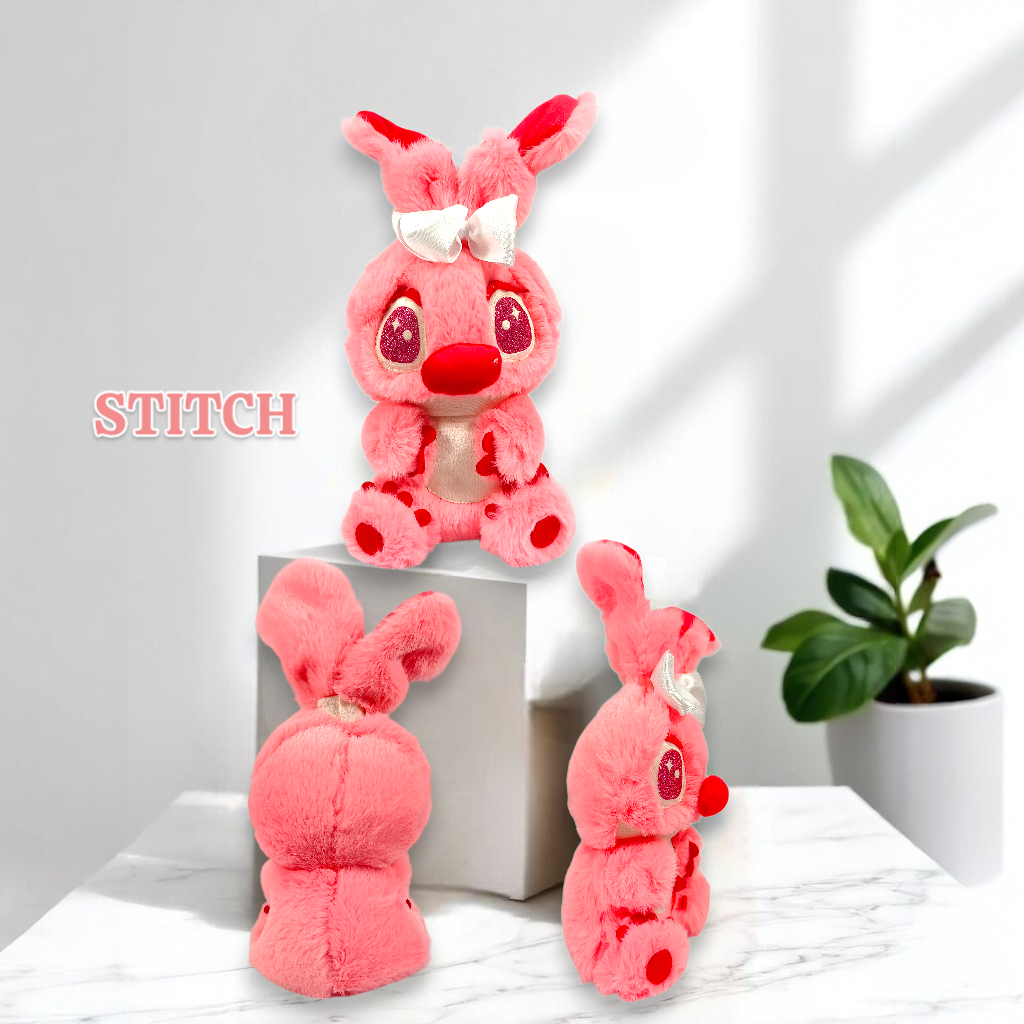 Peluche Stitch moño 25 Cm Tierno Cute Angela Lilo & Stitch