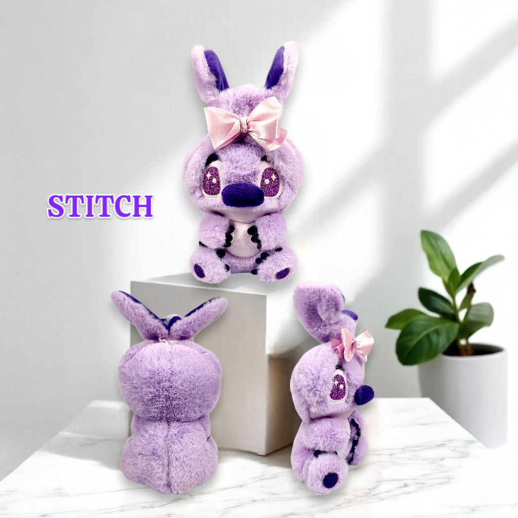 Peluche Stitch moño 25 Cm Tierno Cute Angela Lilo & Stitch