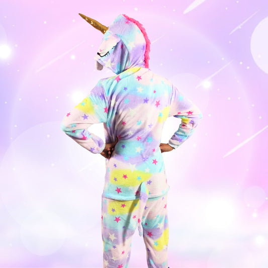 Kigurumi De Unicornio Pastel Lila Adultos