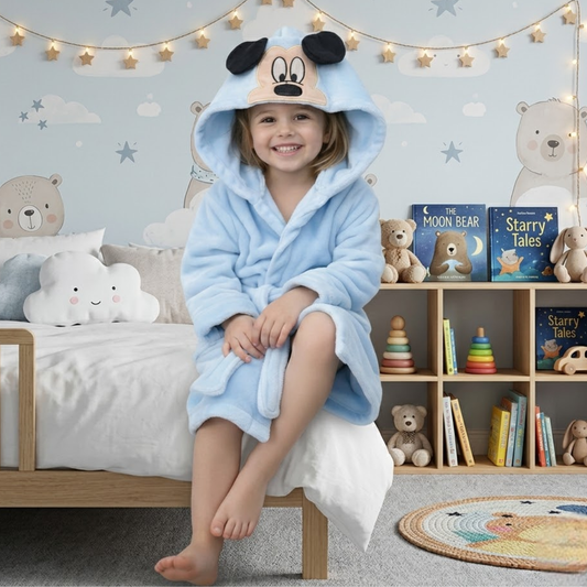 Bata para Niños Levantadora Mickey Mouse Temática Pijama