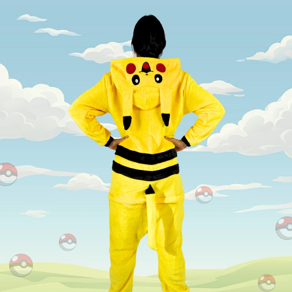 Pijama Térmica De Pikachu o Charmander Pokemon Para Adultos Y Niños