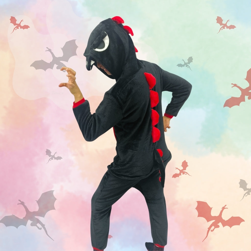 Pijama Kigurumi Dragón Dinosaurio Niños Y/o Adultos