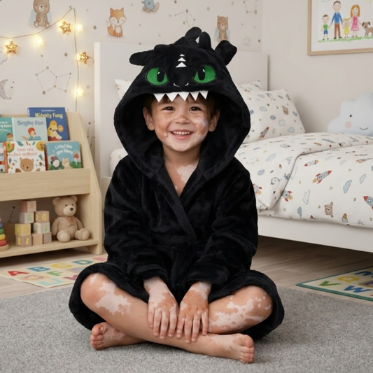 Bata para Niños Chimuelo Temática Levantadora Pijama