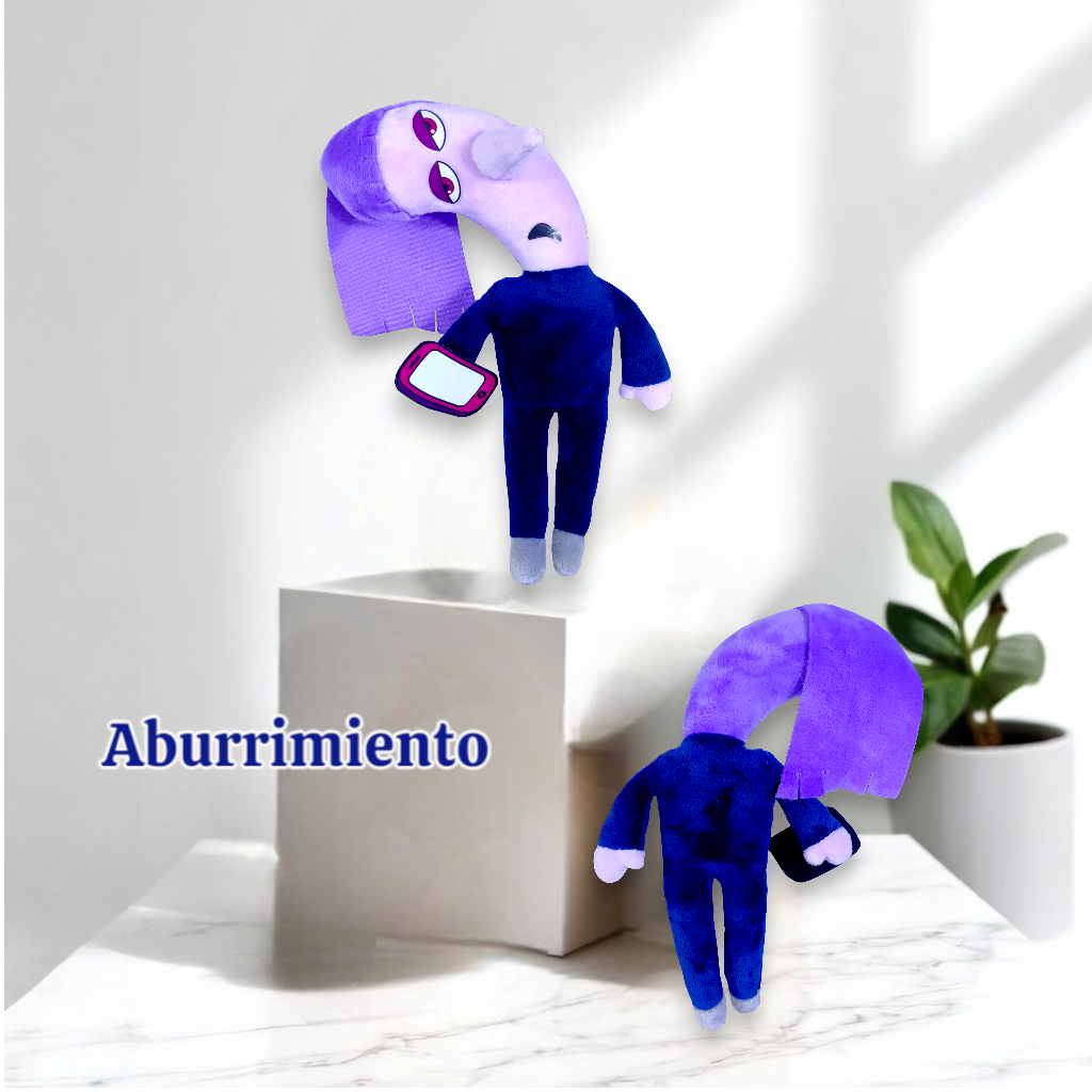 Peluche Aburrimiento 20cm Intensa-Mente Inside Out
