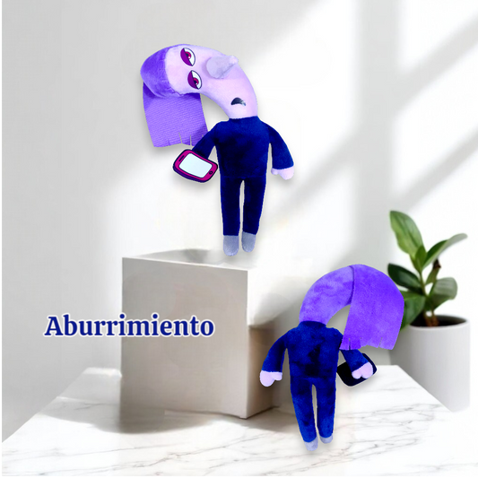 Peluche Aburrimiento 20cm Intensa-Mente Inside Out