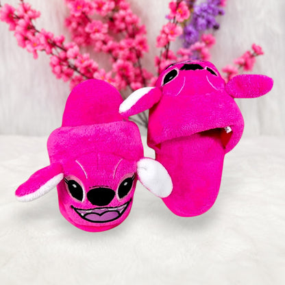 Pantuflas de Angela (Lilo & Stitch) Rosada para Adultos