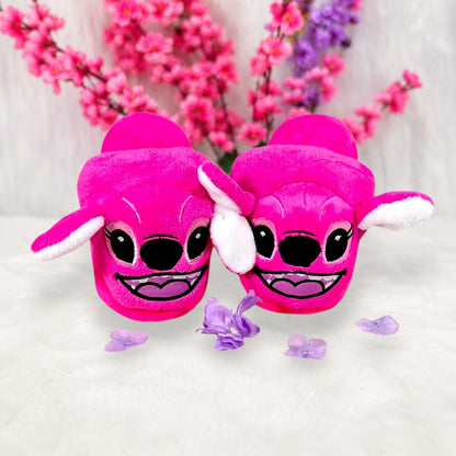 Pantuflas de Angela (Lilo & Stitch) Rosada para Adultos