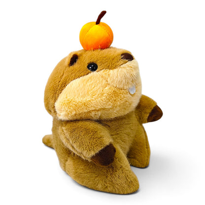 Peluche Castor Oso Clásico Fruta Naranja
