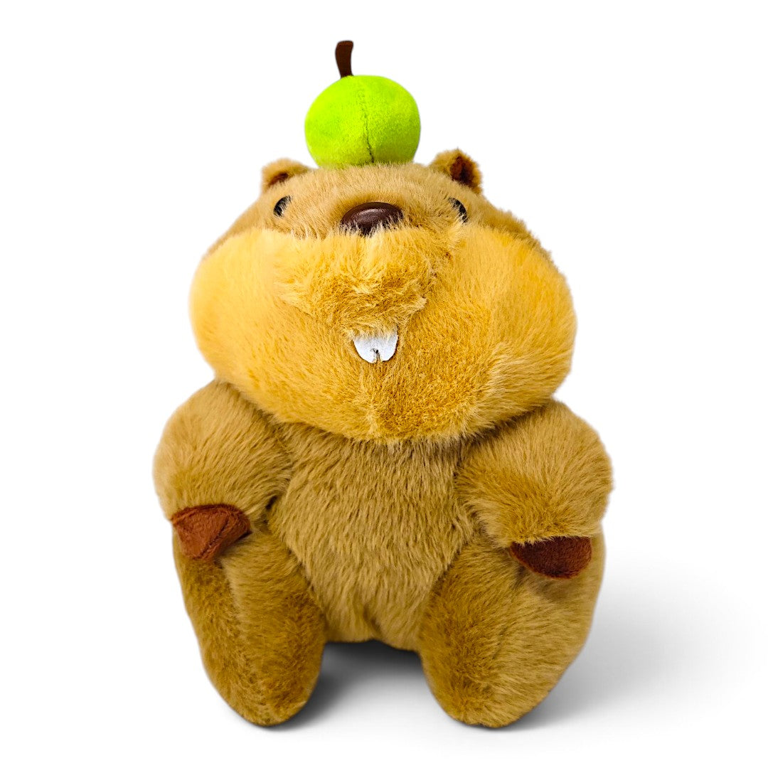 Peluche Castor Oso Clásico Fruta Verde
