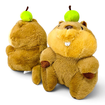 Peluche Castor Oso Clásico Fruta Verde
