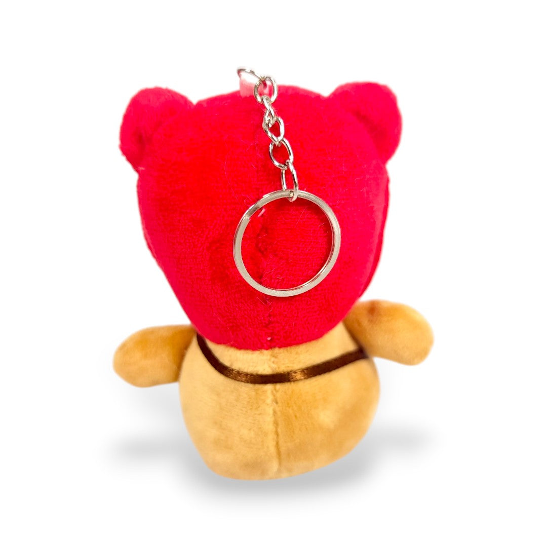 Llavero Peluche Castor Zorro