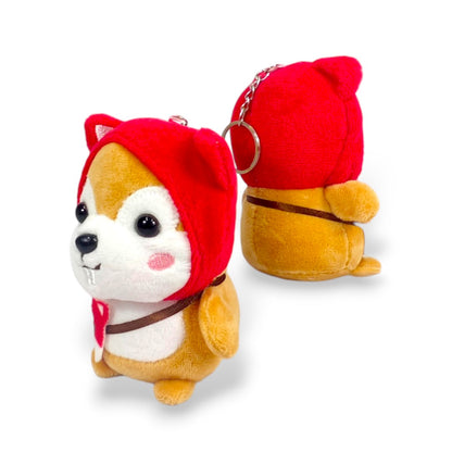 Llavero Peluche Castor Zorro