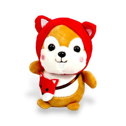 Llavero Peluche Castor Zorro