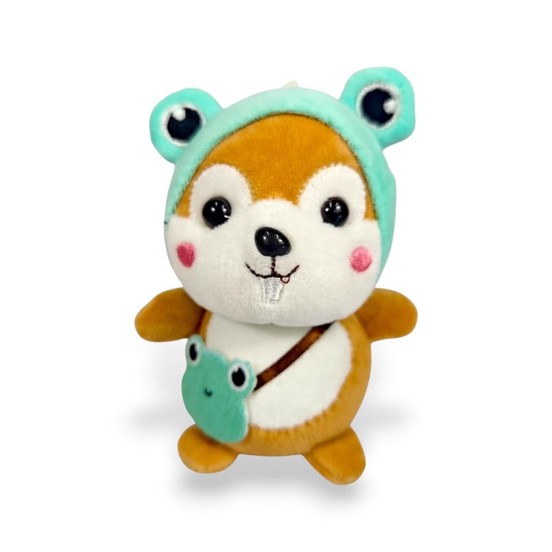 Llavero Peluche Castor Rana