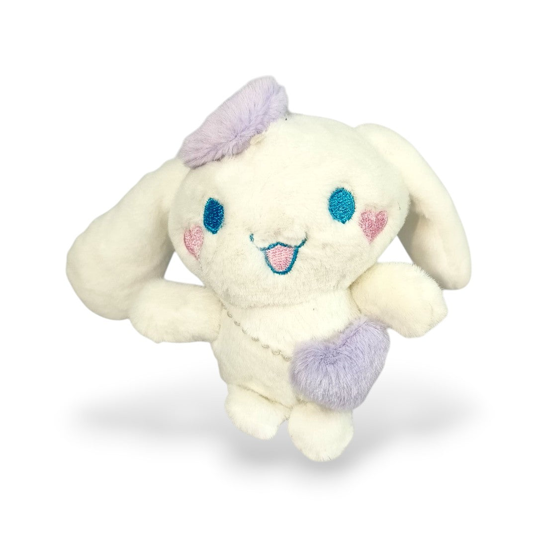 Llavero Peluche Cinnamoroll Blanco Lila