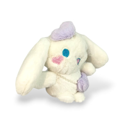 Llavero Peluche Cinnamoroll Blanco Lila