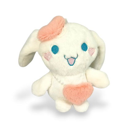 Llavero Peluche Cinnamoroll Blanco Salmón