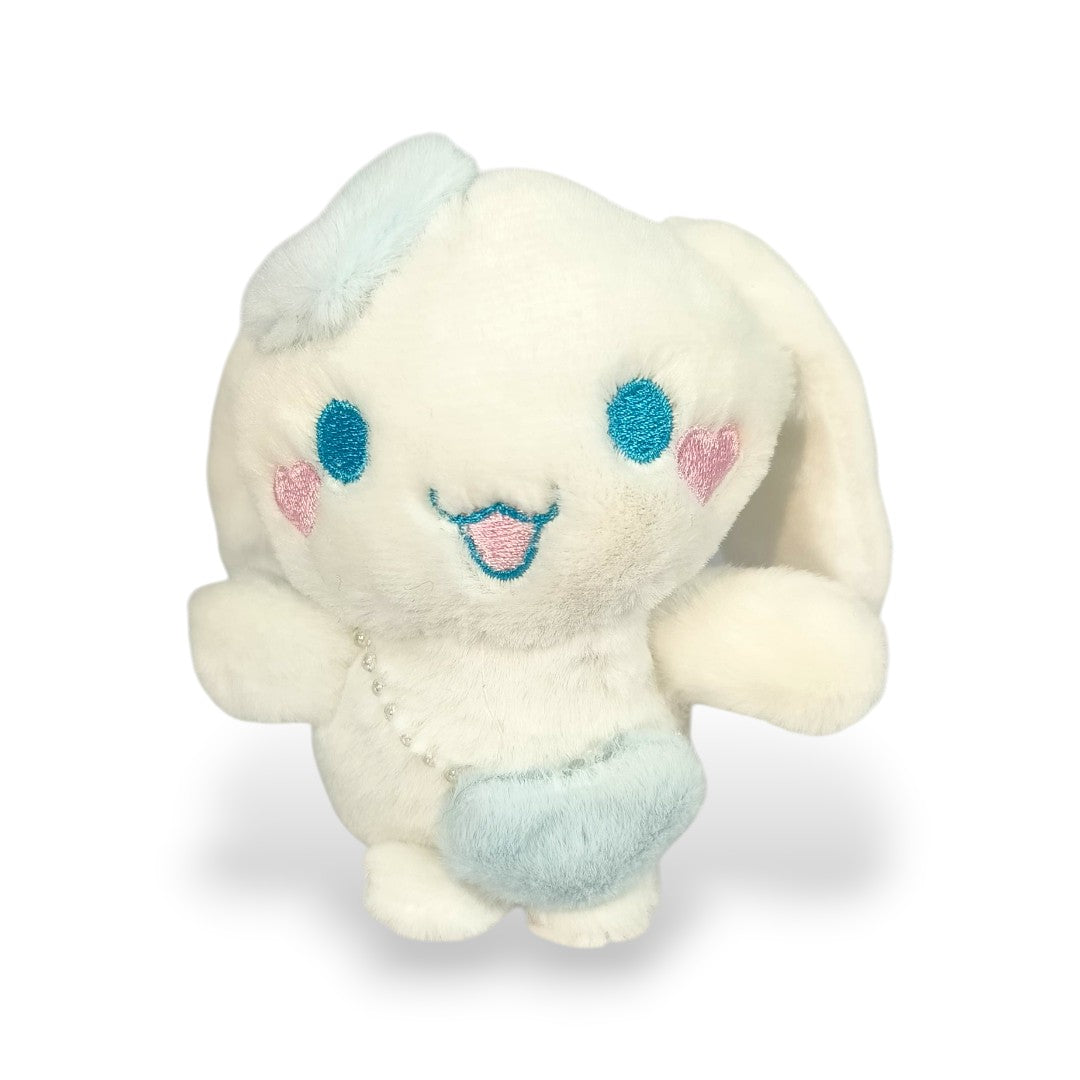 Llavero Peluche Cinnamoroll Blanco Azul