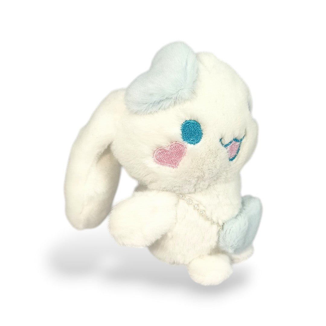Llavero Peluche Cinnamoroll Blanco Azul