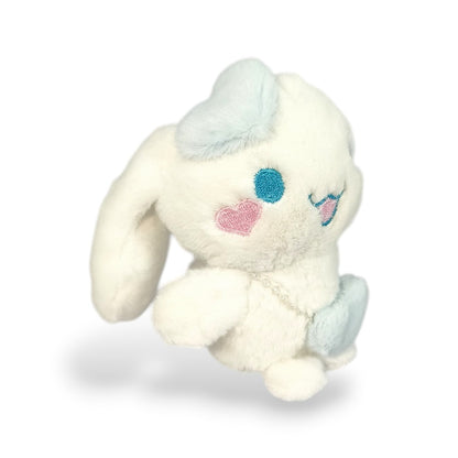 Llavero Peluche Cinnamoroll Blanco Azul