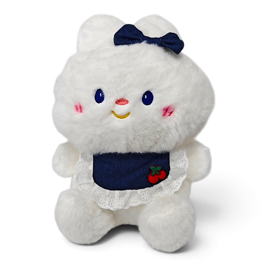 Peluche Conejo con Moño Azúl