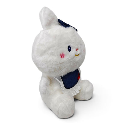 Peluche Conejo con Moño Azúl