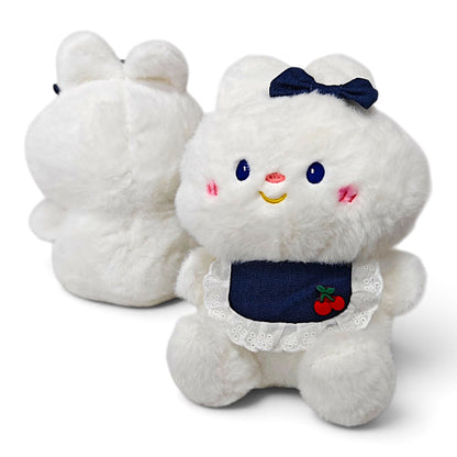 Peluche Conejo con Moño Azúl