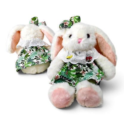 Peluche Conejo Verde de 40 cm