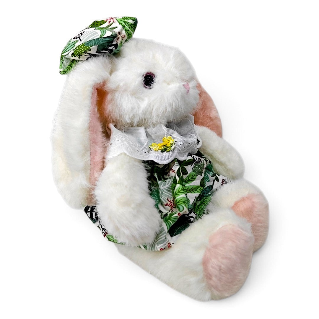 Peluche Conejo Verde de 40 cm