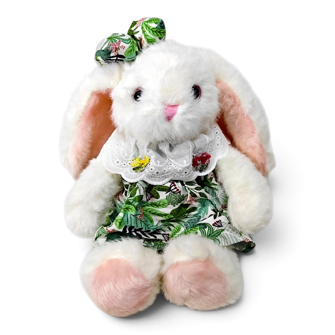 Peluche Conejo Verde de 40 cm