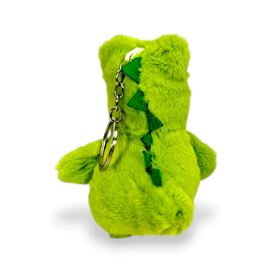 Llavero Peluche Dinosaurio Verde
