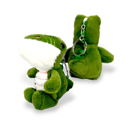 Llavero Peluche Dinosaurio Verde Oscuro