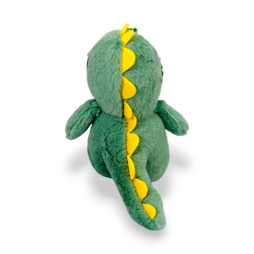 Llavero Peluche Dinosaurio Verde Menta