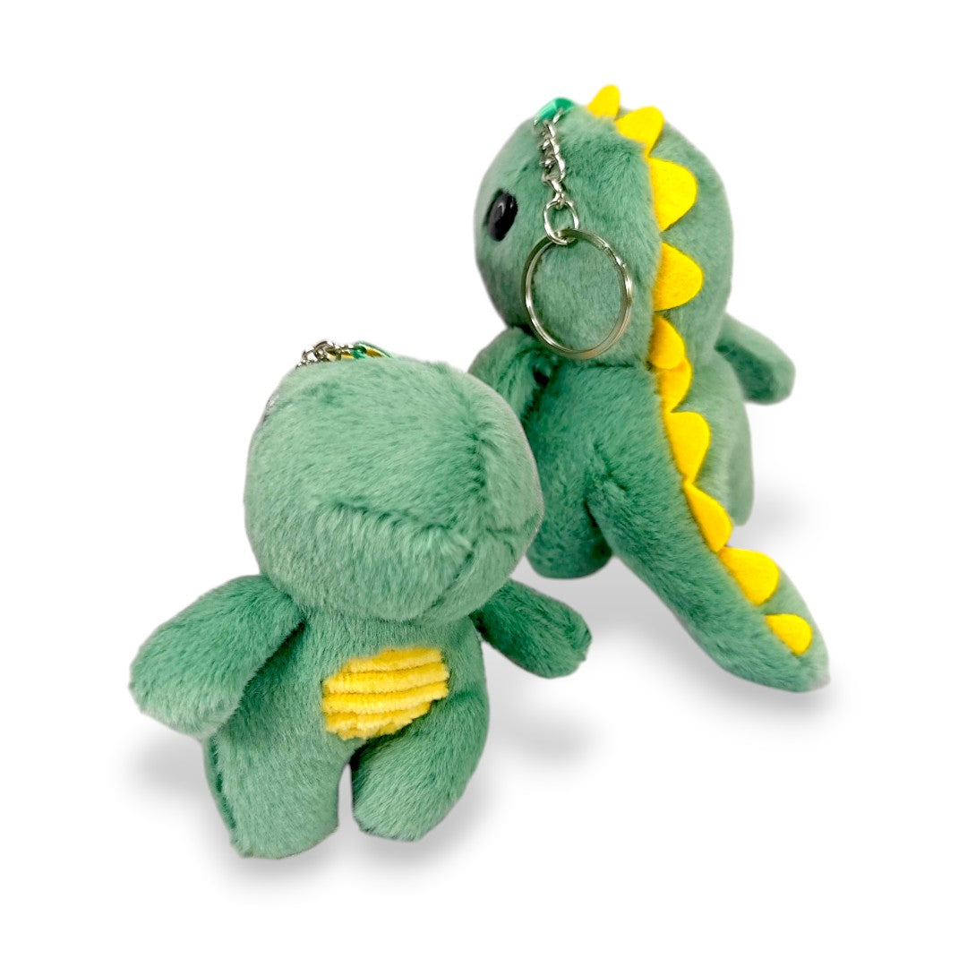 Llavero Peluche Dinosaurio Verde Menta