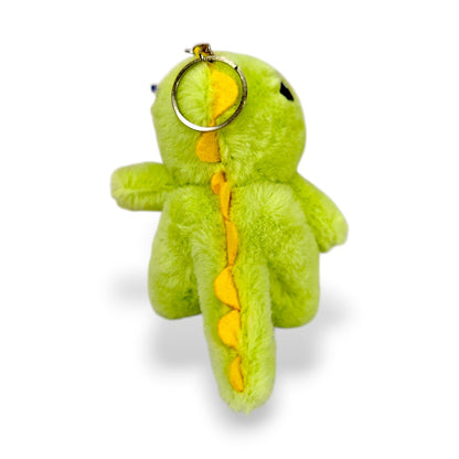 Llavero Peluche Dinosaurio Verde Limón