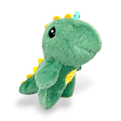 Llavero Peluche Dinosaurio Verde Menta