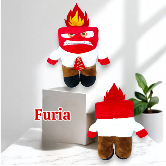 Peluche Furia 25 Cm Intesamente Inside Out