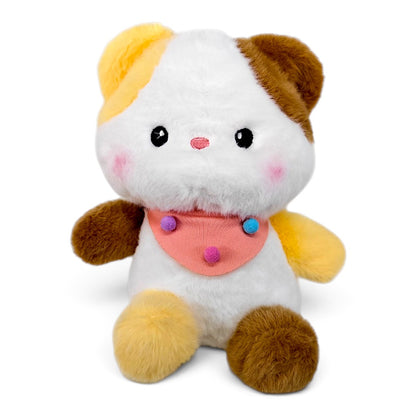 Peluche Gato con Disfraz Rosado