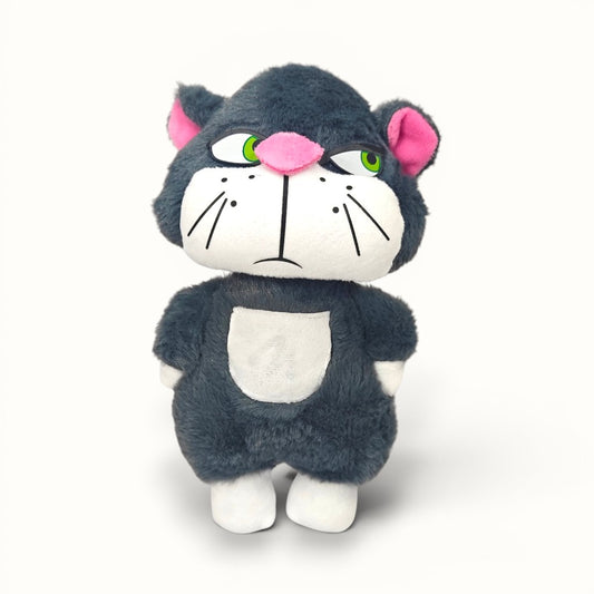 Peluche Gato lucifer 22cm anchetero