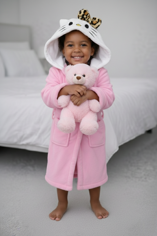 Bata para Niños Levantadora Hello Kitty Temática Pijama