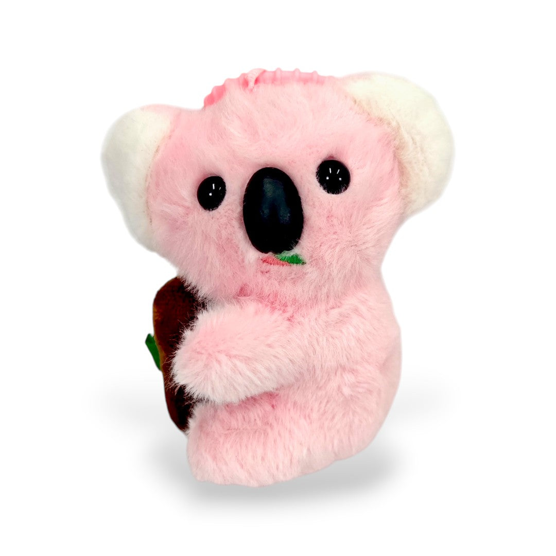 Llavero Peluche Koala Rosa