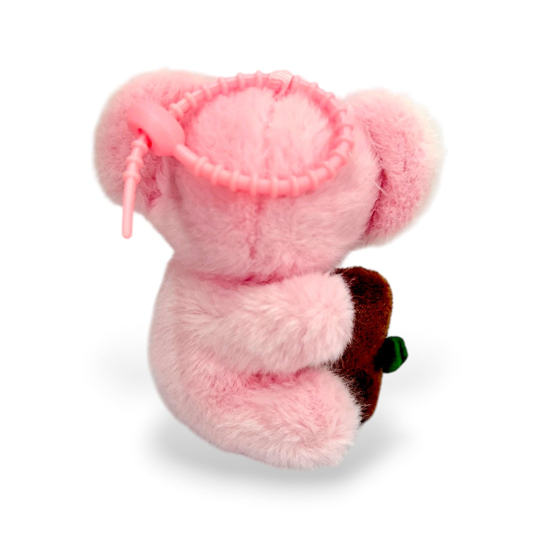 Llavero Peluche Koala Rosa